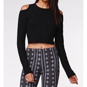 Kendall and Kylie cold shoulder top